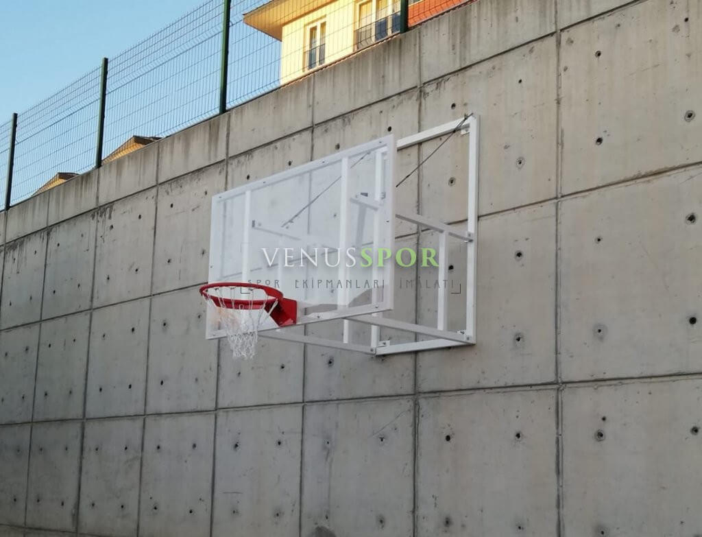 Sabit Akrilik Cam Panyalı Basketbol Potası